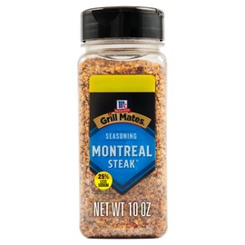 McCormick Grill Mates Montreal Steak Seasoning, 25% Less Sodium, 10 OZ