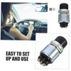 BUGUUYO Push Button Car Horn Switch Starter Button for Cars