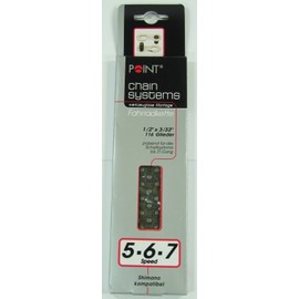 POINT FAHRRAD KETTE 116 - CADENA DE BICICLETA 21 VELOCIDADES