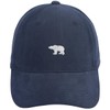 Nfpggs Polar Bear Embroidered Baseball Cap, Unstructured Outdoor Baseball Cap