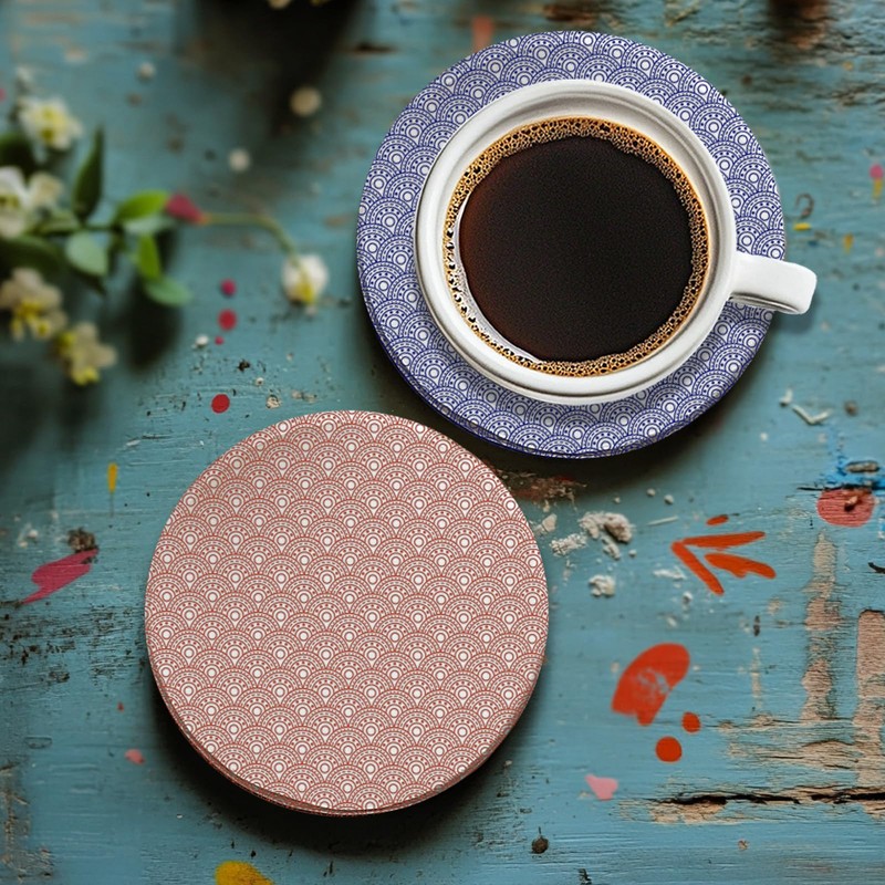 CHGCRAFT Fish Scales Polymer Clay Texture Sheets Silicone Texture Stamp