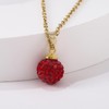 Stocking Stuffers Gifts for Women Heart Necklace for Women Rhinestone