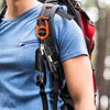 Retractable Keychain, Heavy Duty Carabiner Badge Holder, Tactical ID Badge