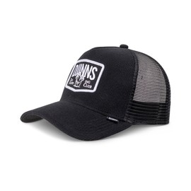 Djinns - DNC Wafflemelange (Black) - Trucker Cap Mesh Cap Hat Cap Hat Caps, black, Unit size