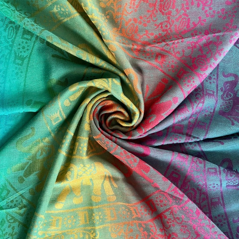 NELUHA Pashmina Scarf Colourful Traditional Patterned for Men and Women
