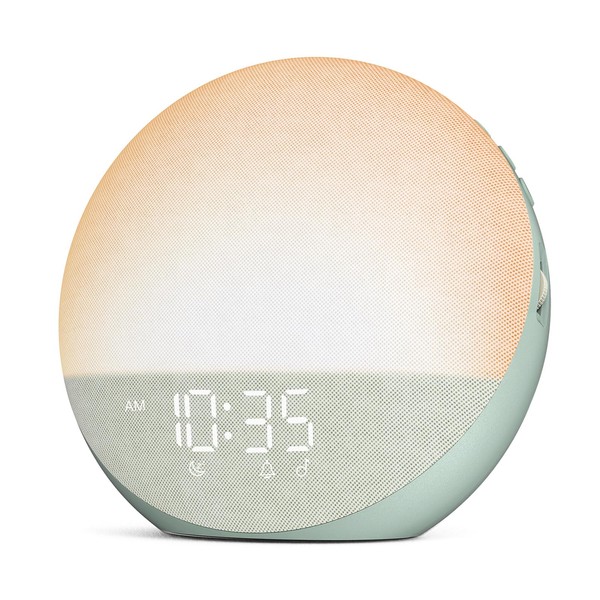 Sunrise Alarm Clock White Noise Machine: Natural Wake Up Light