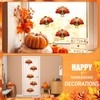 FOBSME 72 Pcs Thanksgiving Turkey Cutouts 7.4x5.59 Inch Paper Turkey