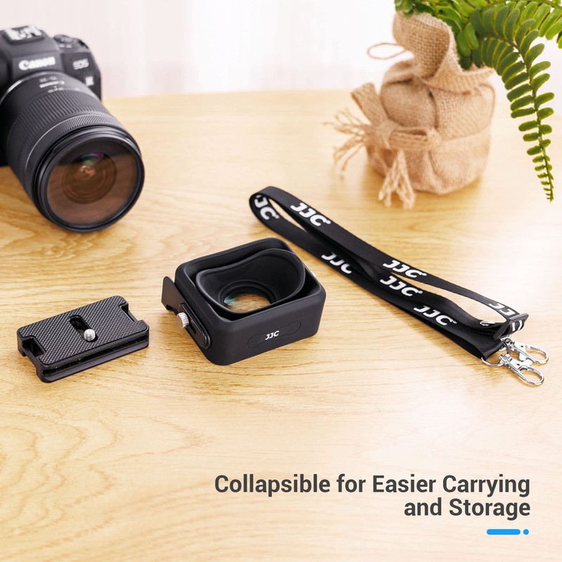 JJC Camera LCD Viewfinder, 3X Magnification Camera Screen Viewfinder with