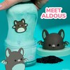 Original Squishmallows Aldous The Fruit Bat Premium Cloud Slime, Vanilla-Scented,
