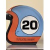 steve mcqueen RACING open face Helmet Style Sign lemans daytona