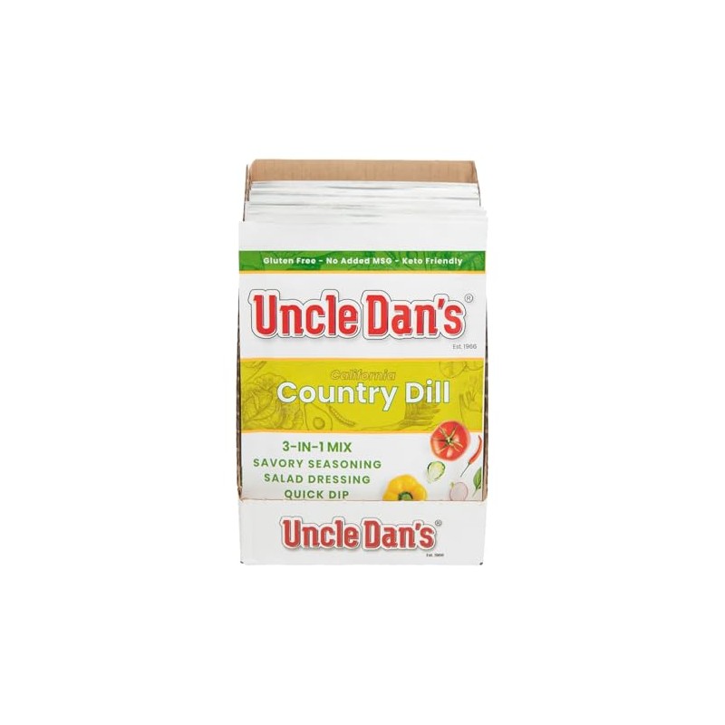 Uncle Dan's California Country Dill | Singles Case – 12