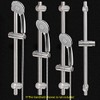 NearMoon Slide Bar with Height/Angle Adjustable Handheld Shower Holder, Bathroom