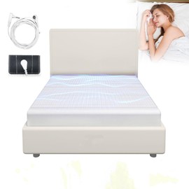 Grounding Sheets King Size, 95% Organic Cotton, 5% Silver Fabric, Fitted Earthing Sheets with Grounding Cord, Bed Grounding Kit Grounded Sheets for Improving Sleep