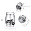 CREATCABIN Motor Cycle Urn Small Cremation Urns Keepsake Column Alloy