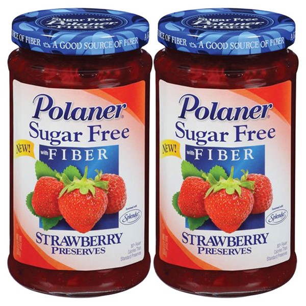 Polaner Sugar Free Strawberry Preserves - 13.5 oz (2 - 13.5 oz)