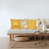TSKDKIT Yellow Cushion Covers 45 x 45cm Square Pillow Covers