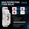Multifunction Time Relay, IGEYAPA 16A Delay ON Off GRT8 M1