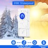 Wireless Doorbell, Coolqiya Door Bell Chimes Kit with 3 Plugin