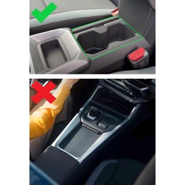 Z.MYUKI Z.MYUKIGetr?nkehalter fr Dacia Duster 3 2024 2025 2026 Mittelkonsole Ablagefach ABS Auto Organizer mit Umwandelbarem Becherhalter