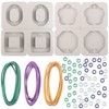 EUPNHY 2pcs Silicone Wax Sachet Molds Scented Wax Tablets Molds-Including