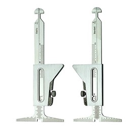 WeldingCity Hi-Lo Welding Gauge (Inch/Metric)