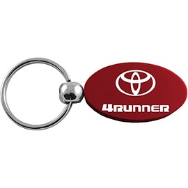 Au-TOMOTIVE GOLD Oval Key Fob for Toyota 4Runner (Burgundy)