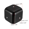 sourcing map 8pcs Box Case Corner Protection Edge Protection Metal