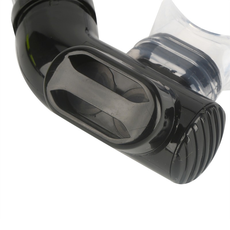 Comfortable Full Dry Snorkel with Silicone Mouthpiece Easy Breathe Snorkel