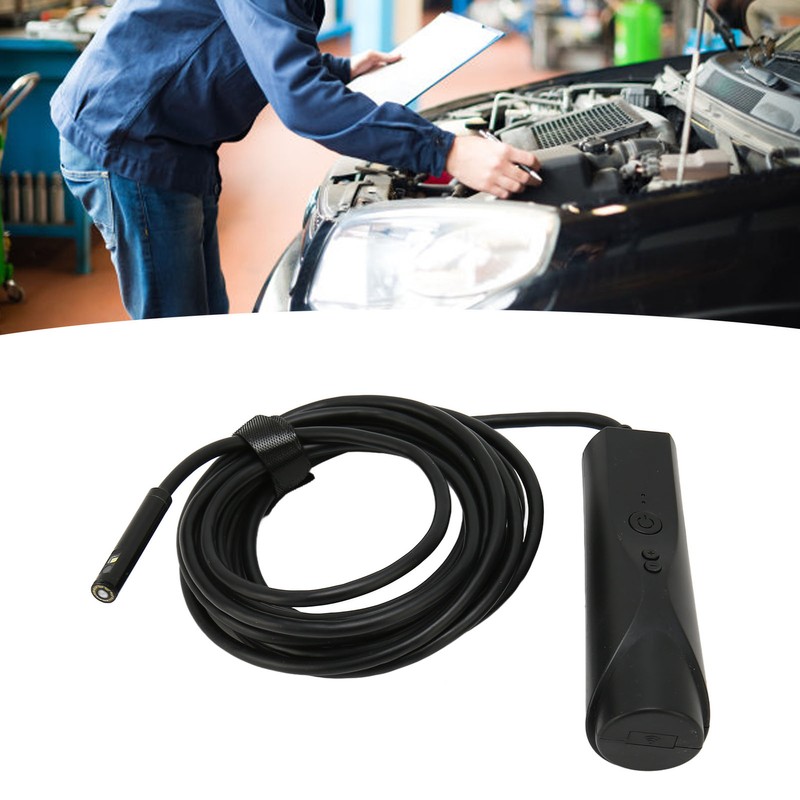 WiFi Borescope 1080P Dual Cameras IP67 Waterproof Wireless Inspection Endoscope