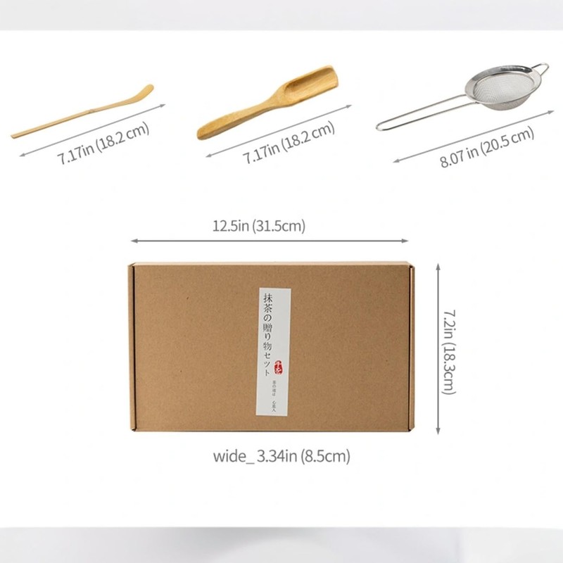 6 Pcs Matcha Whisk Set, Matcha Making Kit with Whisk,