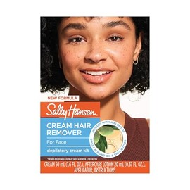 Sally Hansen Hair Removal Cream for Face​, Gentle, Vegan Formula