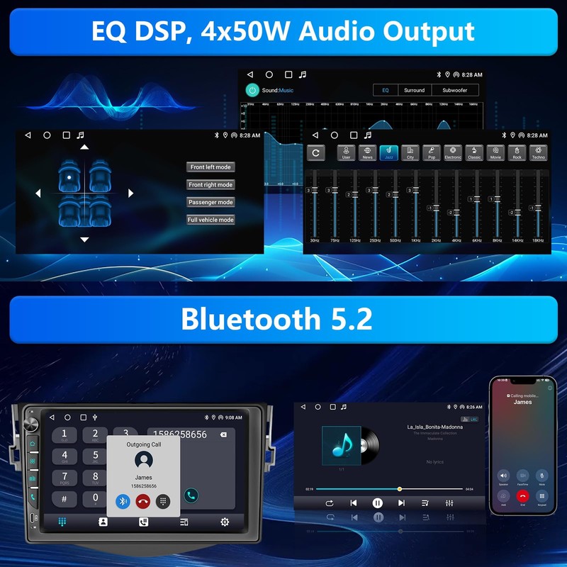 Plug&Play Car Stereo for Toyota RAV4 2006 2007 2008 2009