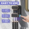 HEYInova Automatic Toothpaste Dispenser,Wall Mounted Electric Toothpaste Dispenser with 3