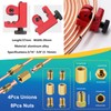 smseace 55Pack 3/16 Inch+3/16 Inch Brake line kit Include 25
