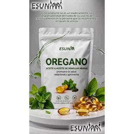Abronikey Aceite De Orégano Cápsula Blanda 6000mg 300 Cáps