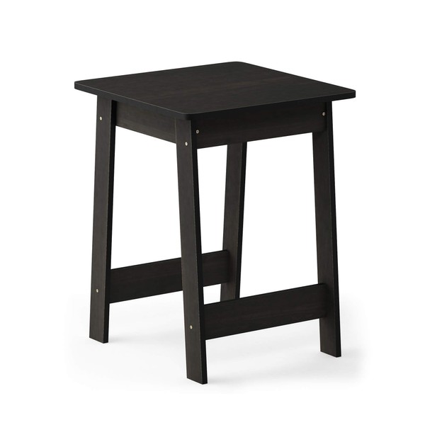 FURINNO Beginning, End Table, Espresso