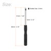 TOP-VIGOR 5pcs Mini Slotted Screwdriver 3mm Flat Head 80mm Length,