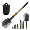HSWGHWX 28" Tactical Folding Shovel Military Multi-Tool - Entrenching Tool