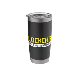 Blockchain Technology Cryptocurrency Day Trader Crypto Stainless Steel Insulated Tumbler