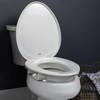 Bemis Assurance 3" Raised Toilet Seat for Seniors, Made in