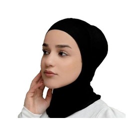 Needs & Wants® Pack of 2 Women Under Scarf Cap Bone Bonnet Ninja Hijab Islamic Neck Cover Ninja Bonnet For Muslim Women Hat Under Scarf Hijab Bone Cap