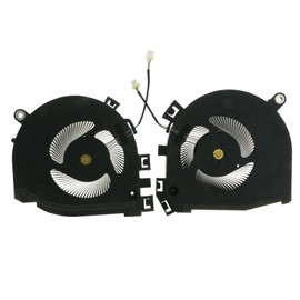 Replacement New CPU & GPU Cooling Fan for HP ZBook Fury 16 G9 G10 ND75C49-21H08, ND75C49-21H09, 6033B0110401, 6033B0110201, N19217-001 DC5V Fan