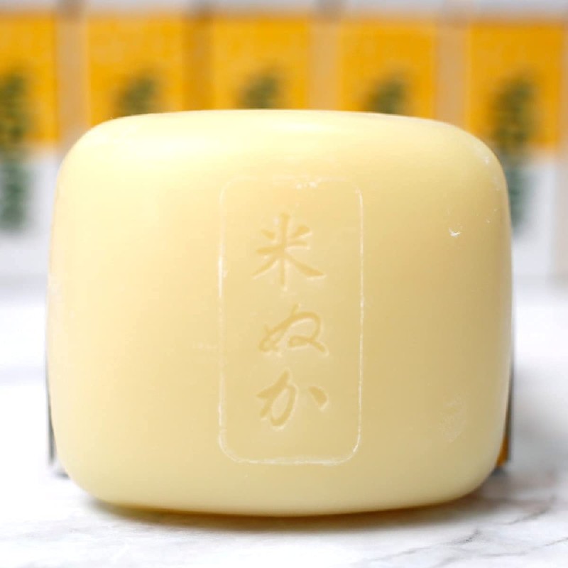 Yonekichi Rice Bran Soap, 2.8 oz (80 g), Rice Bran