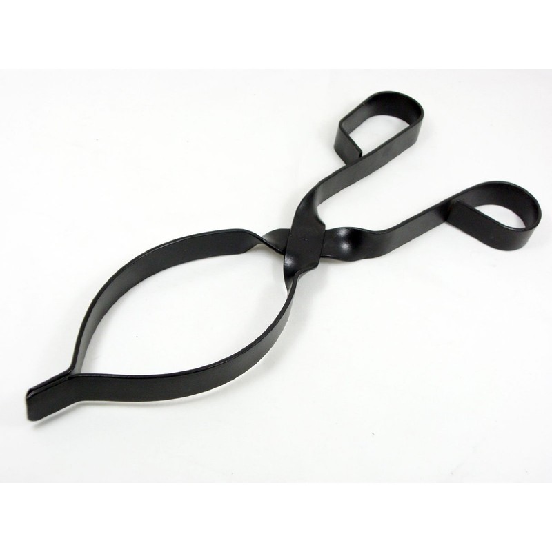 Parasene matt black Fire side large coal grabbing tongs