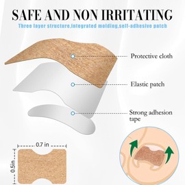 Ingrown Toenail Corrector Strips Toenail Correction Patch 50 Pcs Nail Strips Ingrown Toenail Treatment Paronychia Toe Nail Fixer Brace Foot Care Tool Kit for Toe Nail Fingernail Care