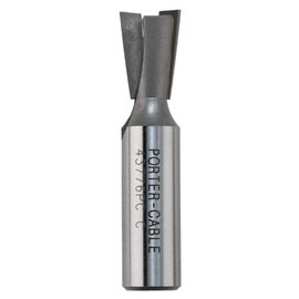 PORTER-CABLE Router Bit, 7 Degree, Carbide-Tipped, Dovetail, 17/32-Inch (43776PC)