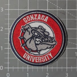 Unbranded Gonzaga Patch Bulldogs Zags College Sport Basketball Embroidered Iron On 3"