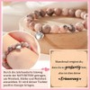 POWWA Pink Pearl Bracelet, Best Friend Gifts, Girlfriend Gift, Girlfriend