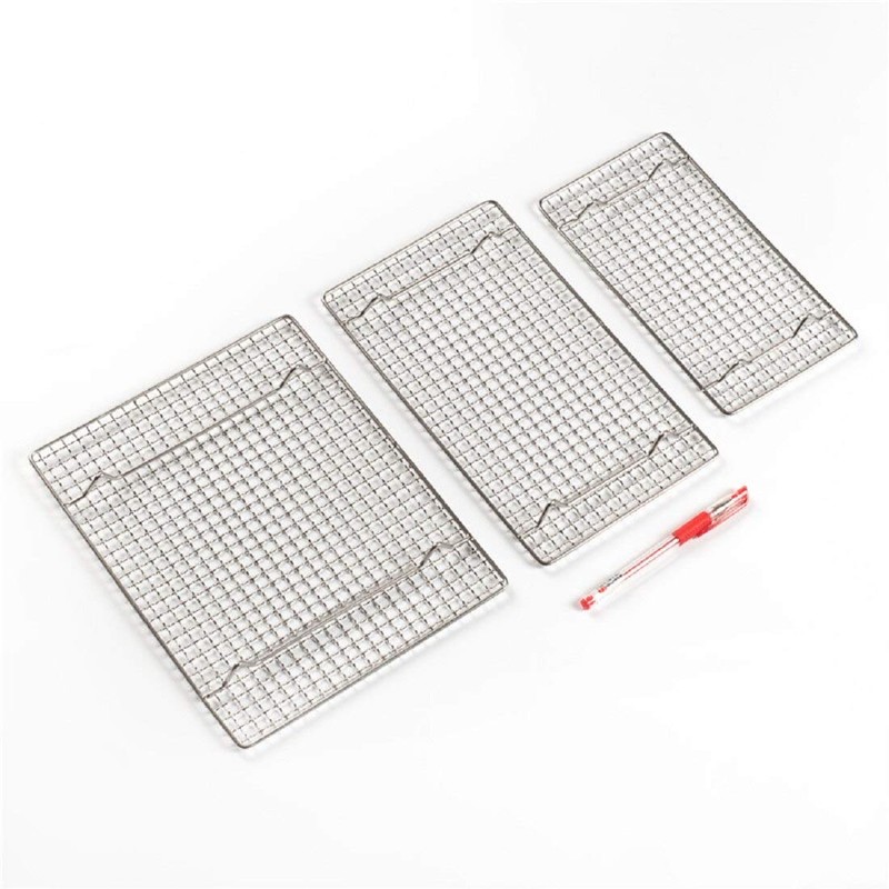 InBlossoms 304 Stainless Steel Cooling Rack Versatile Baking Rack Heat