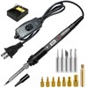 Soldering Iron Heat Set Insert Tool, 80W 110V LCD Digital